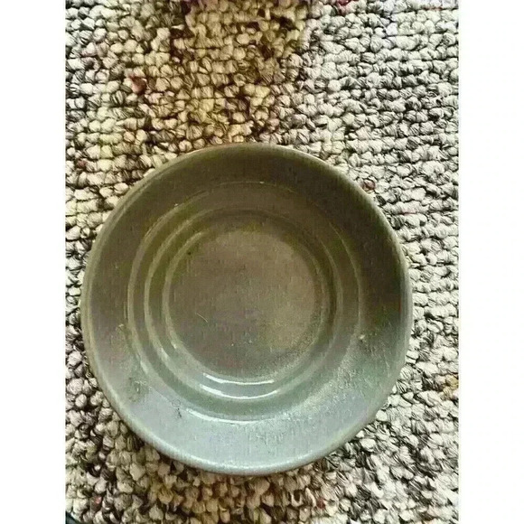 Scentsy SPARROW Wax Warmer Earth Color GREEN Ceramic ~Retired RARE Free Wax Gray - Picture 3 of 5